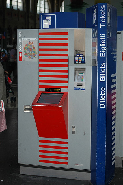 SBB Ticketautomat